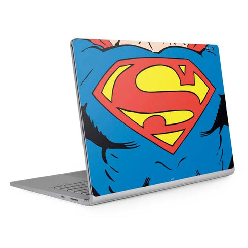 DC Comics Superman Vintage Chest Surface Book 2 15in Skin
